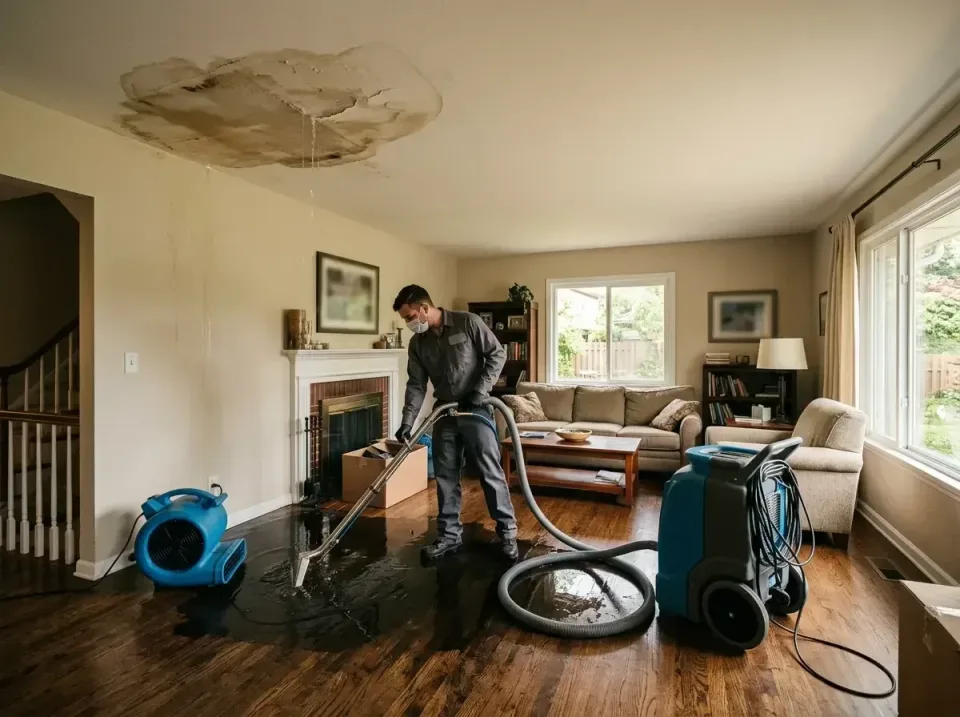 attic-pipe-burst-ceiling-drip-008 — frequently asked questions, Water Damage Restoration & Carpet Care in Hollymead, VA
